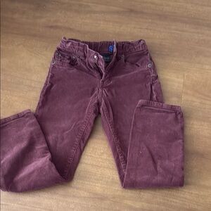 Crewcuts Burgundy Corduroy Pants